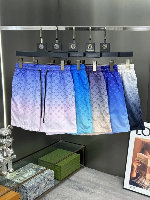 Gucci Shorts GG monogram gradient drawstring product detail image 3
