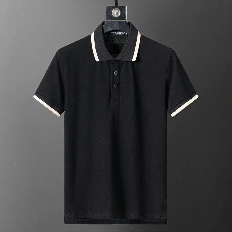Balmain Shirts Short-Sleeve Polo Shirt — 30141 black