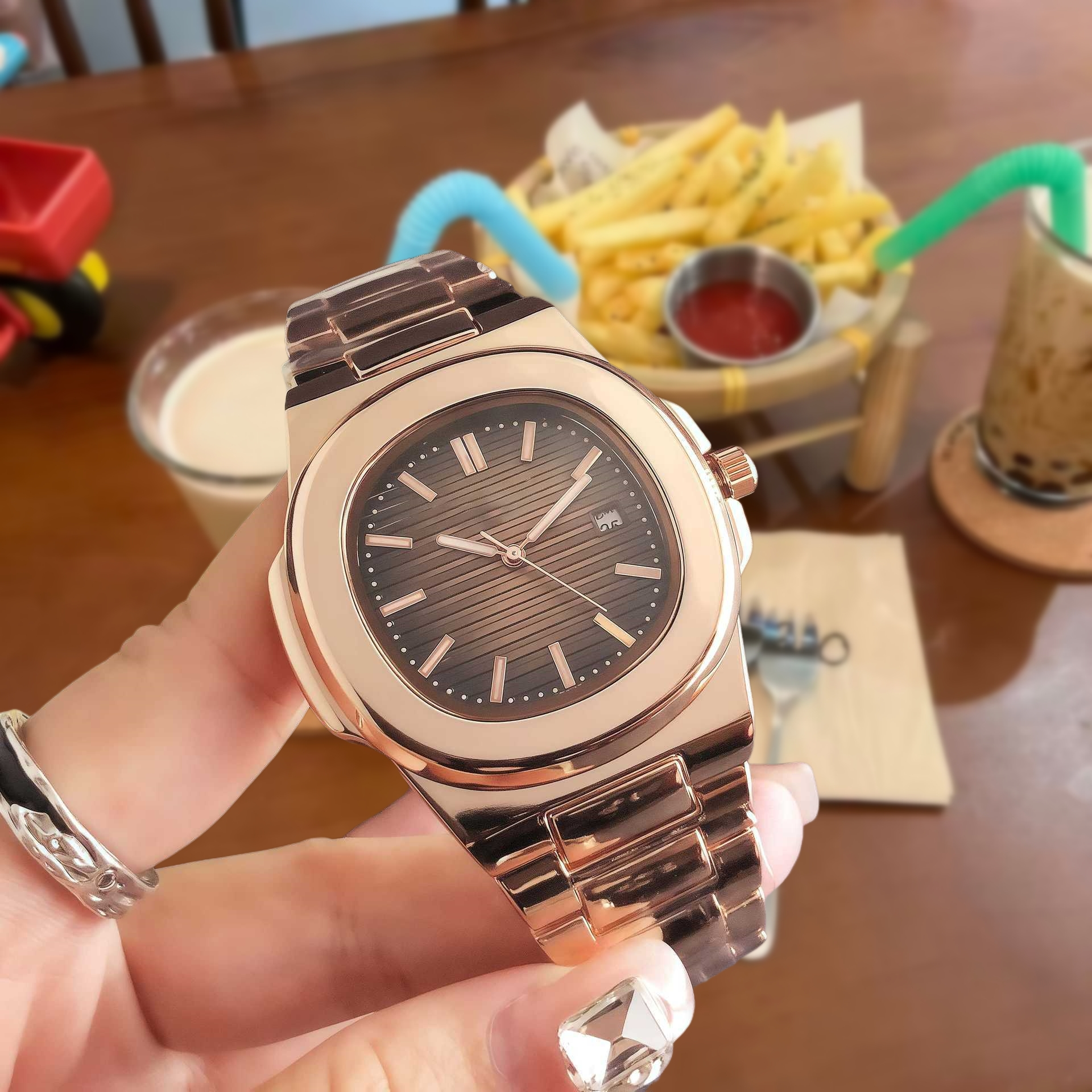Patek Philippe Watches Metal Bracelet Watch — 3