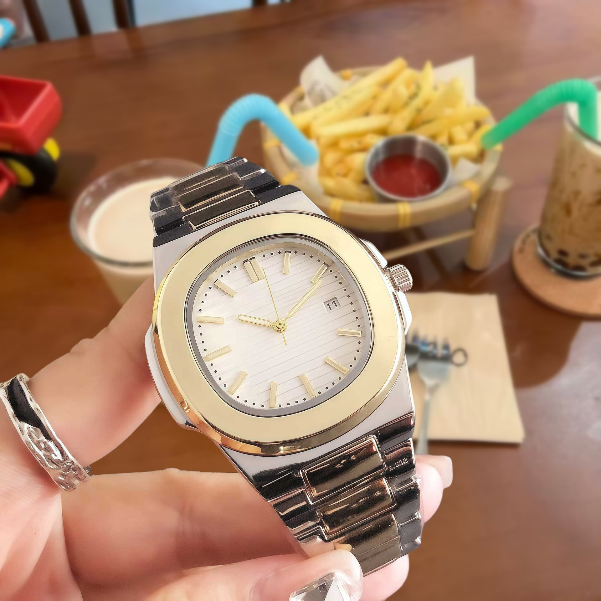 Patek Philippe Watches Metal Bracelet Watch — 12