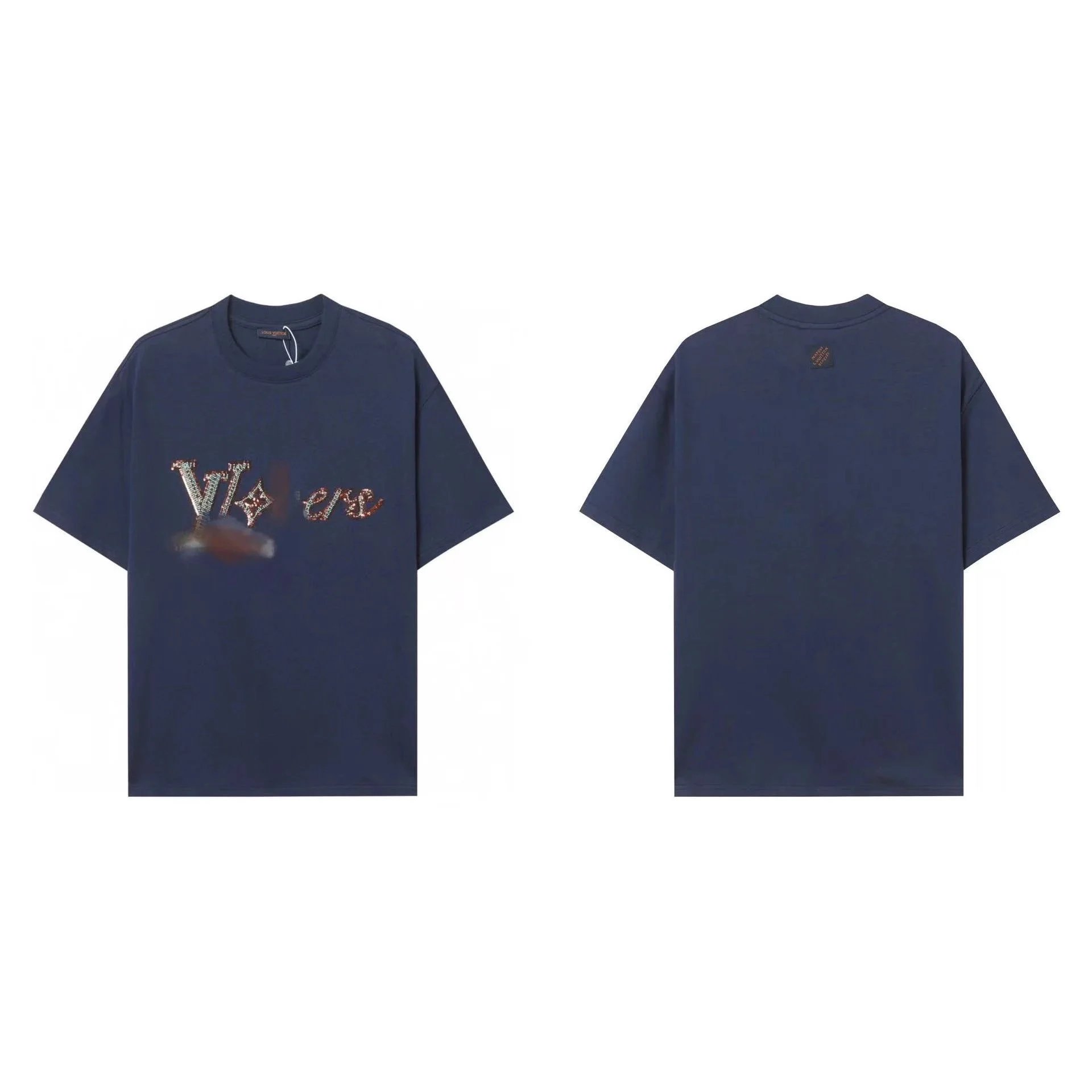 Louis Vuitton T-Shirts Short-Sleeve Graphic Logo T-Shirt image 2
