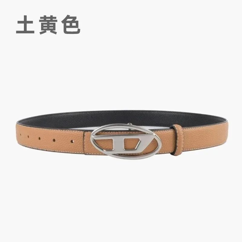 Unbranded Belts Oval H-Shaped Buckle Belt — BB-012