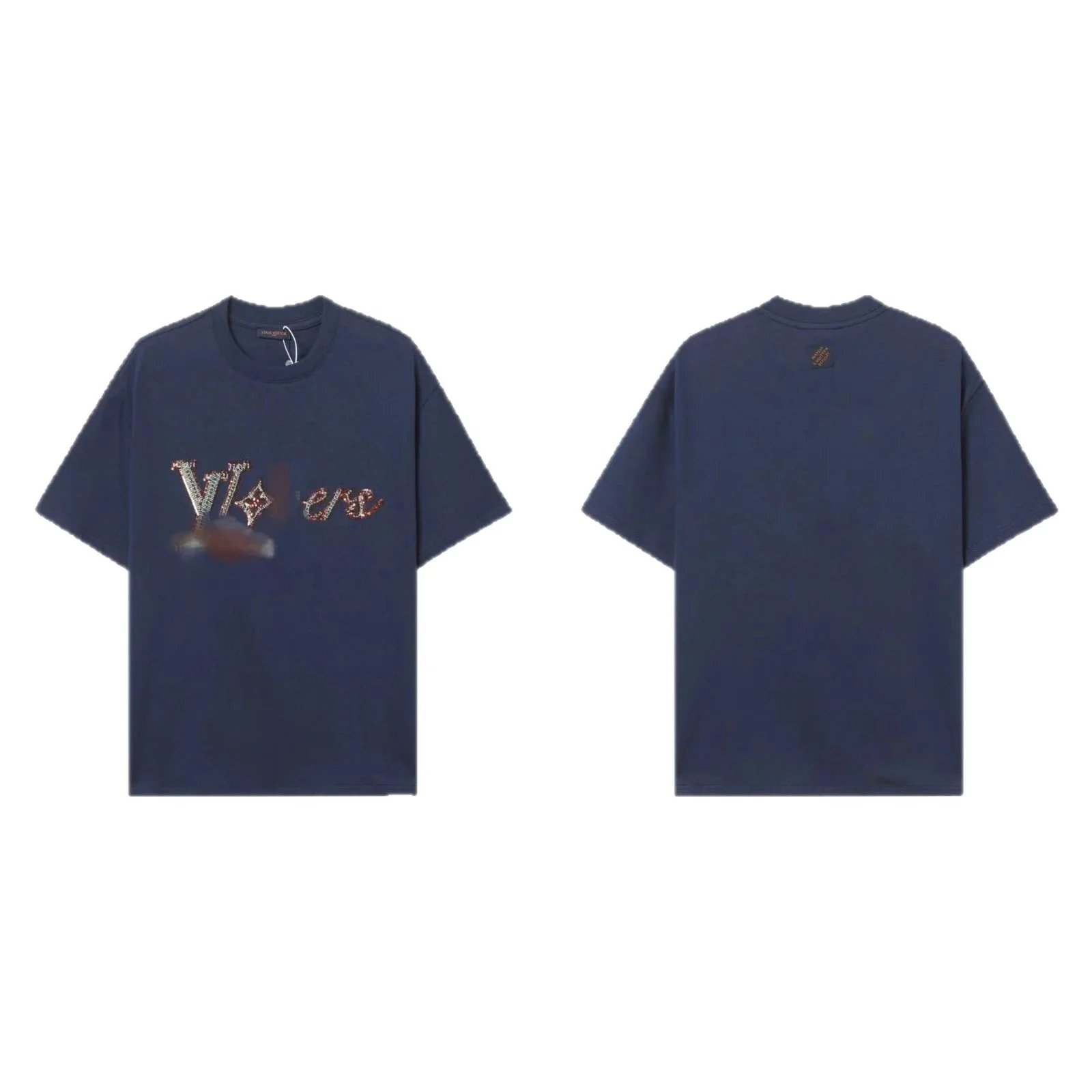 Louis Vuitton T-Shirts Short-Sleeve Graphic Logo T-Shirt image 6