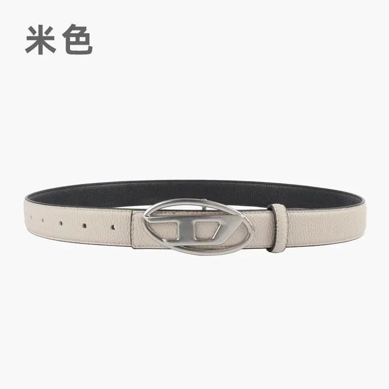 Unbranded Belts Oval H-Shaped Buckle Belt variant SOURCE-sku:131584981323