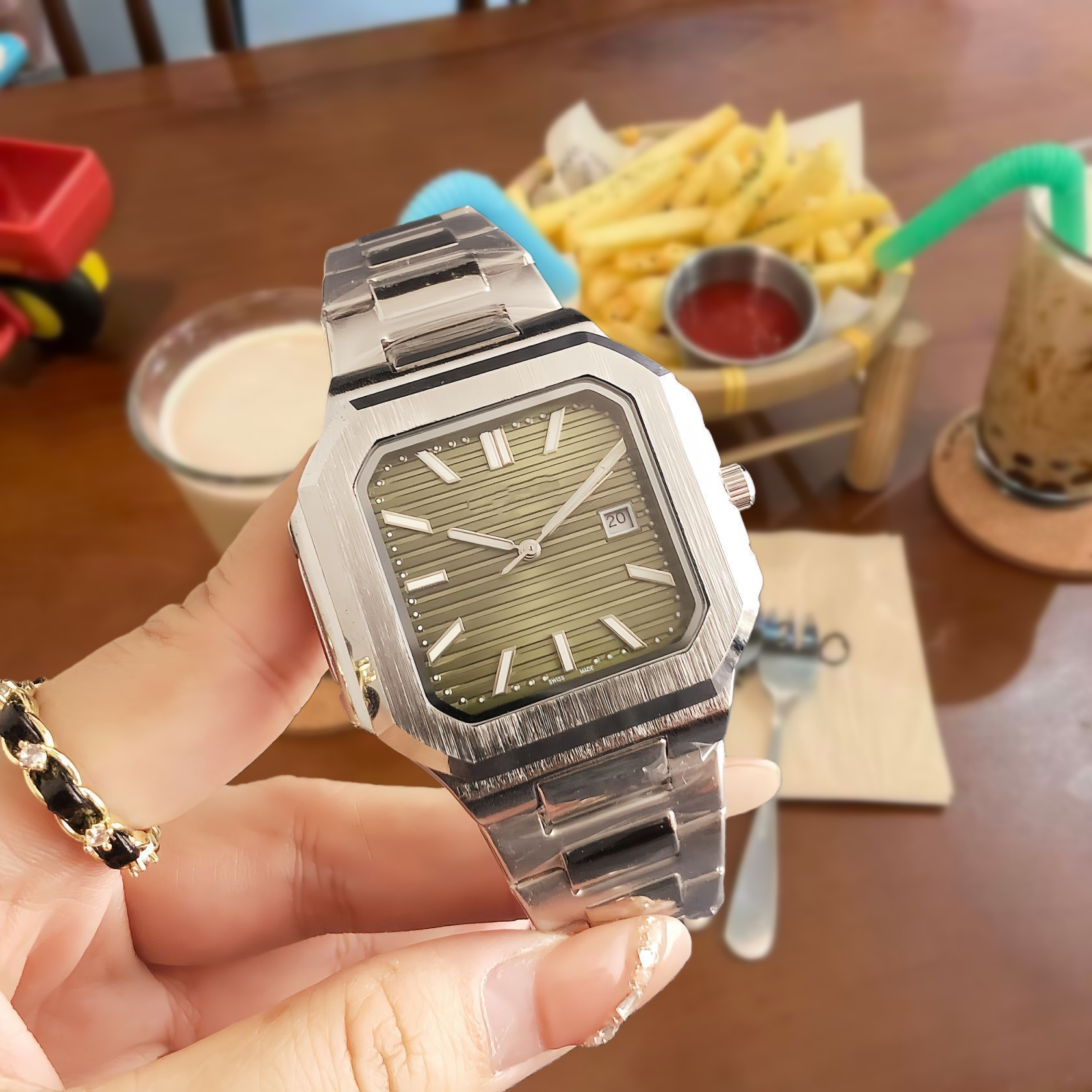 Patek Philippe Watches Metal Bracelet Watch — 36