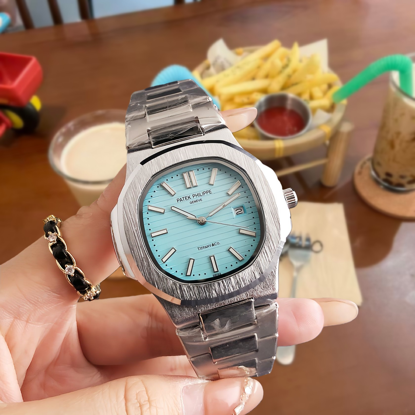 Patek Philippe Watches Metal Bracelet Watch image 3