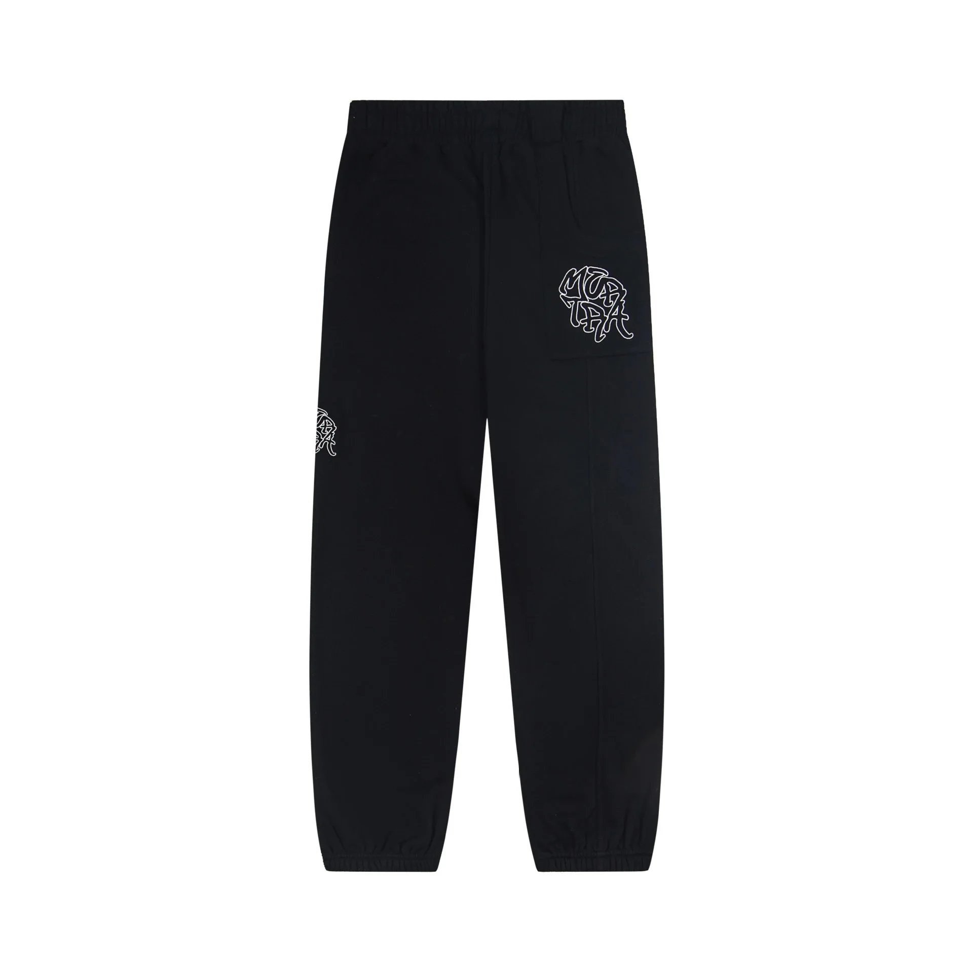 Unbranded Hoodies & Sweatshirts Color-Block Hooded Sweatshirt — ME09 Black (Long Pants)