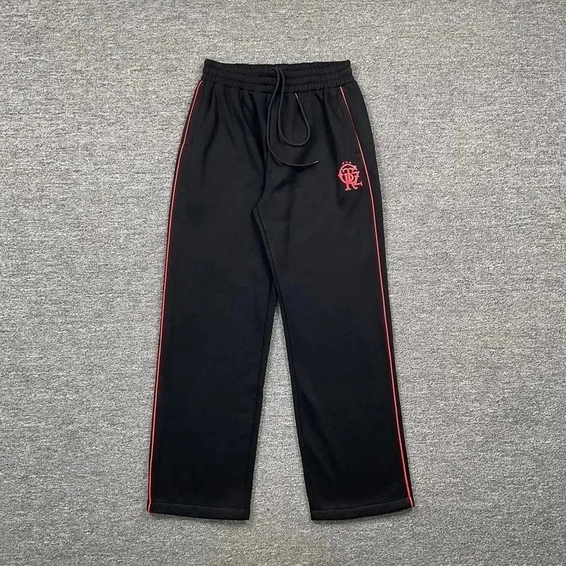 Unbranded T-Shirts Short-Sleeve Raglan T-Shirt with Chest Graphic — Corteiz FW25 black and red pants