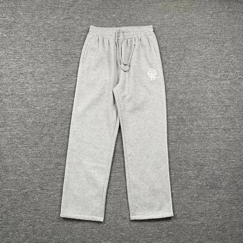 Unbranded T-Shirts Short-Sleeve Raglan T-Shirt with Chest Graphic — Corteiz FW25 light gray pants
