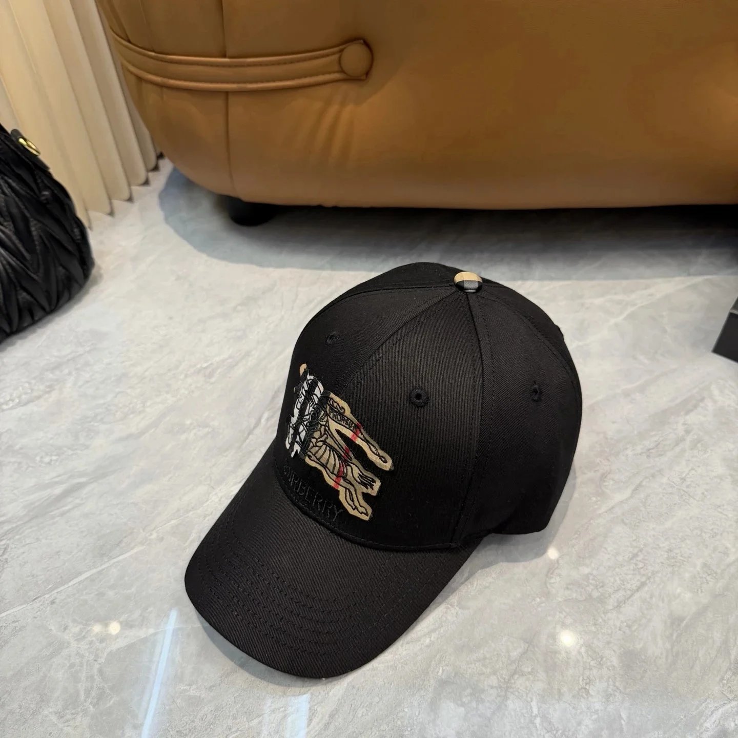Burberry Hats Check Plaid Baseball Cap — GZMZ-18