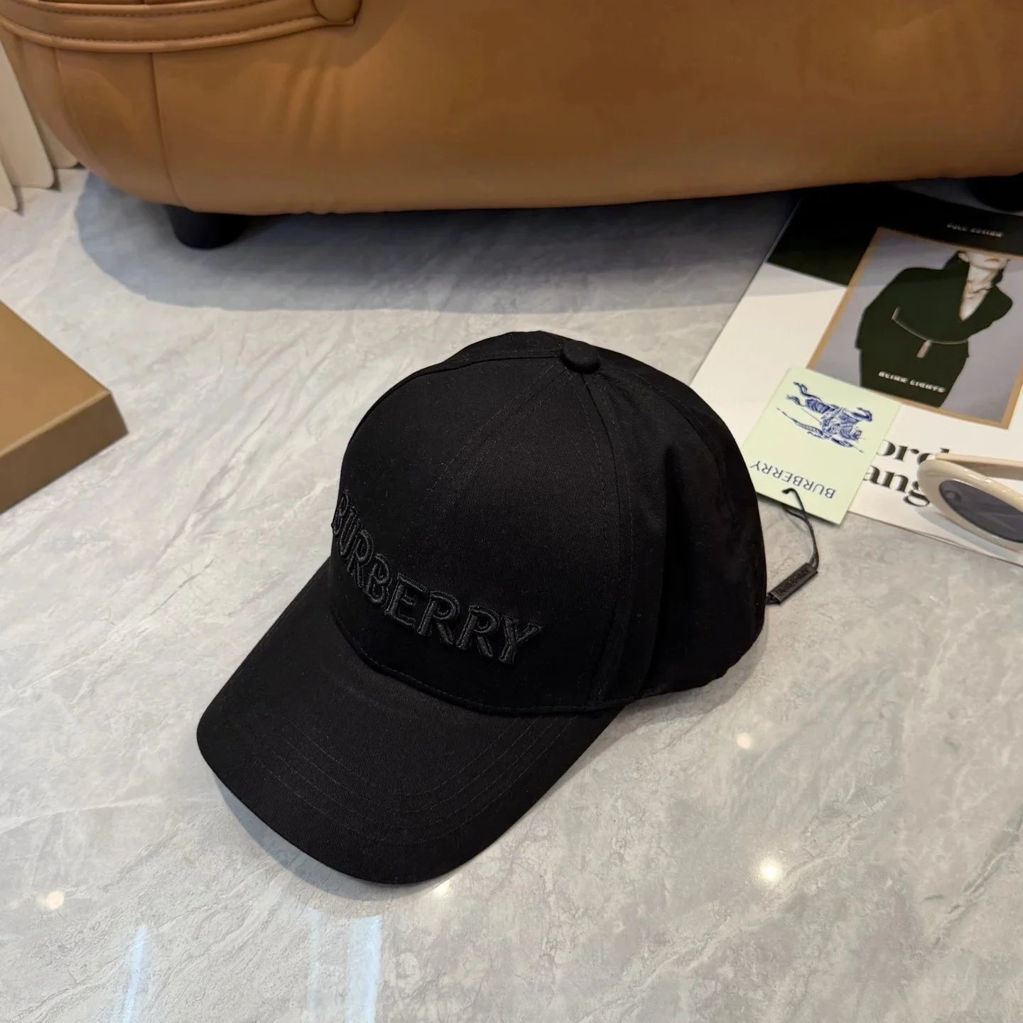 Burberry Hats Check Plaid Baseball Cap — GZMZ-20