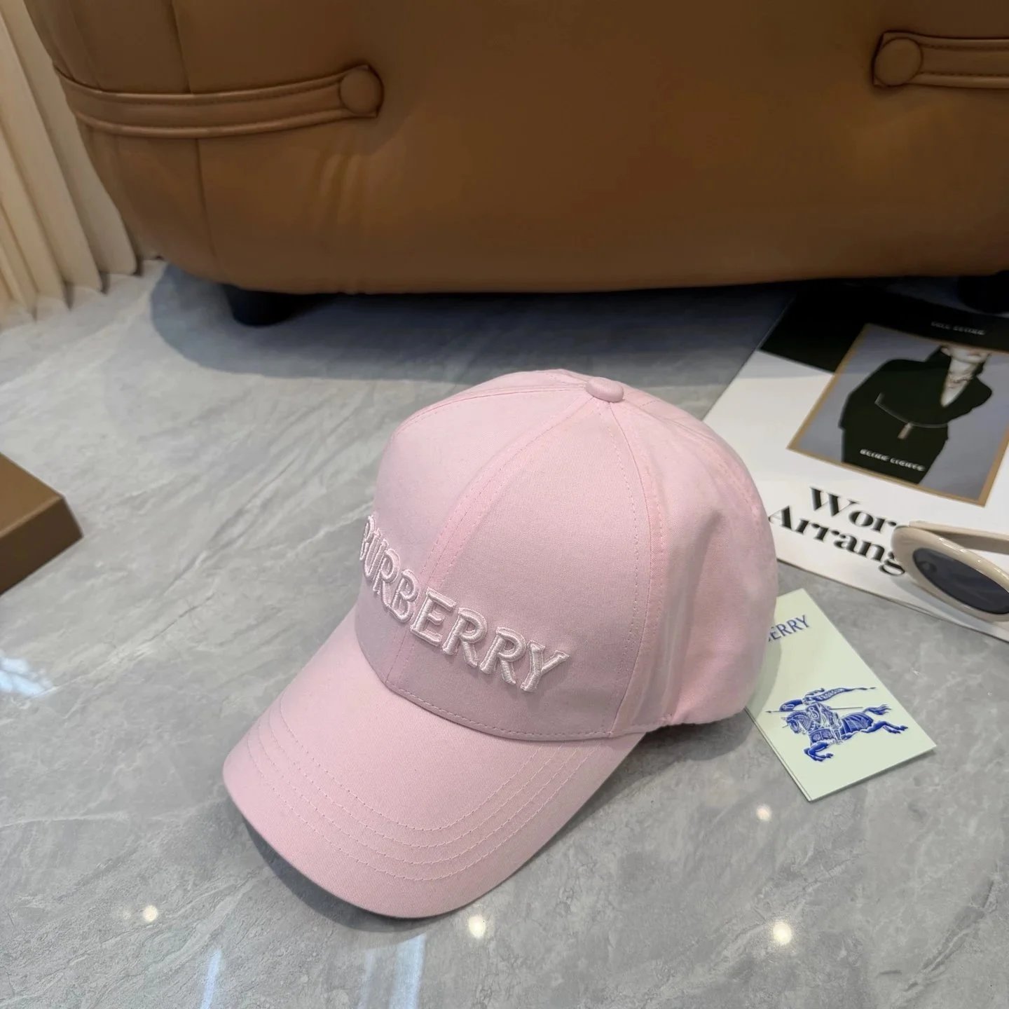 Burberry Hats Check Plaid Baseball Cap — GZMZ-19
