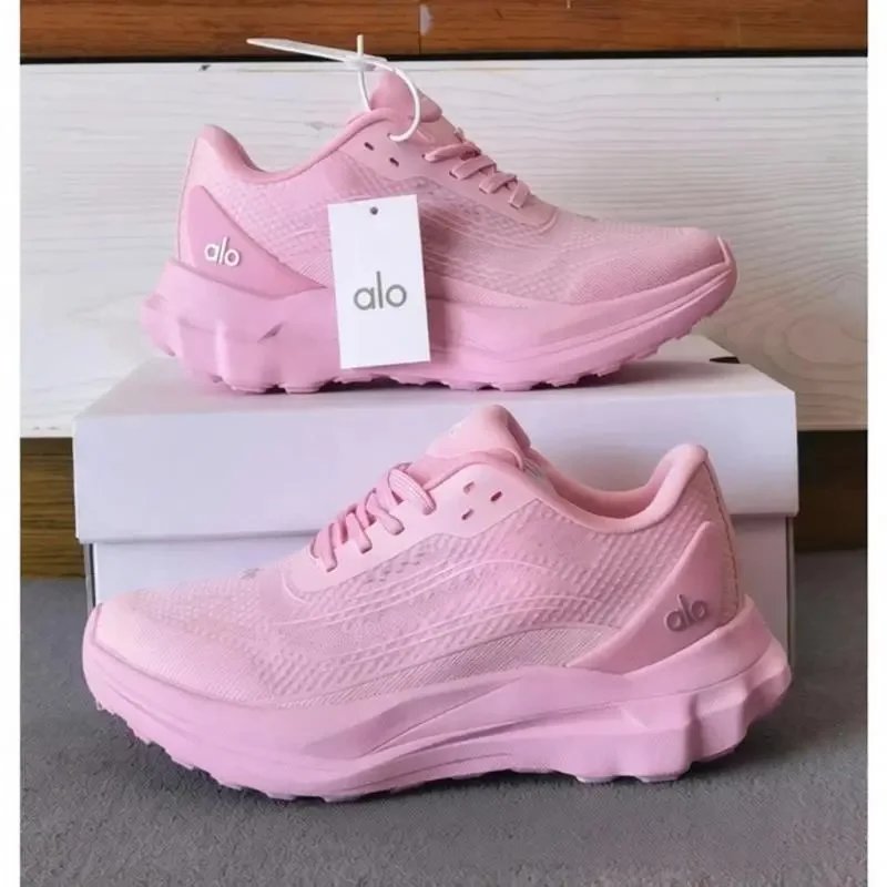 Alo Sneakers Mesh lace-up chunky sole — Pink 36-41