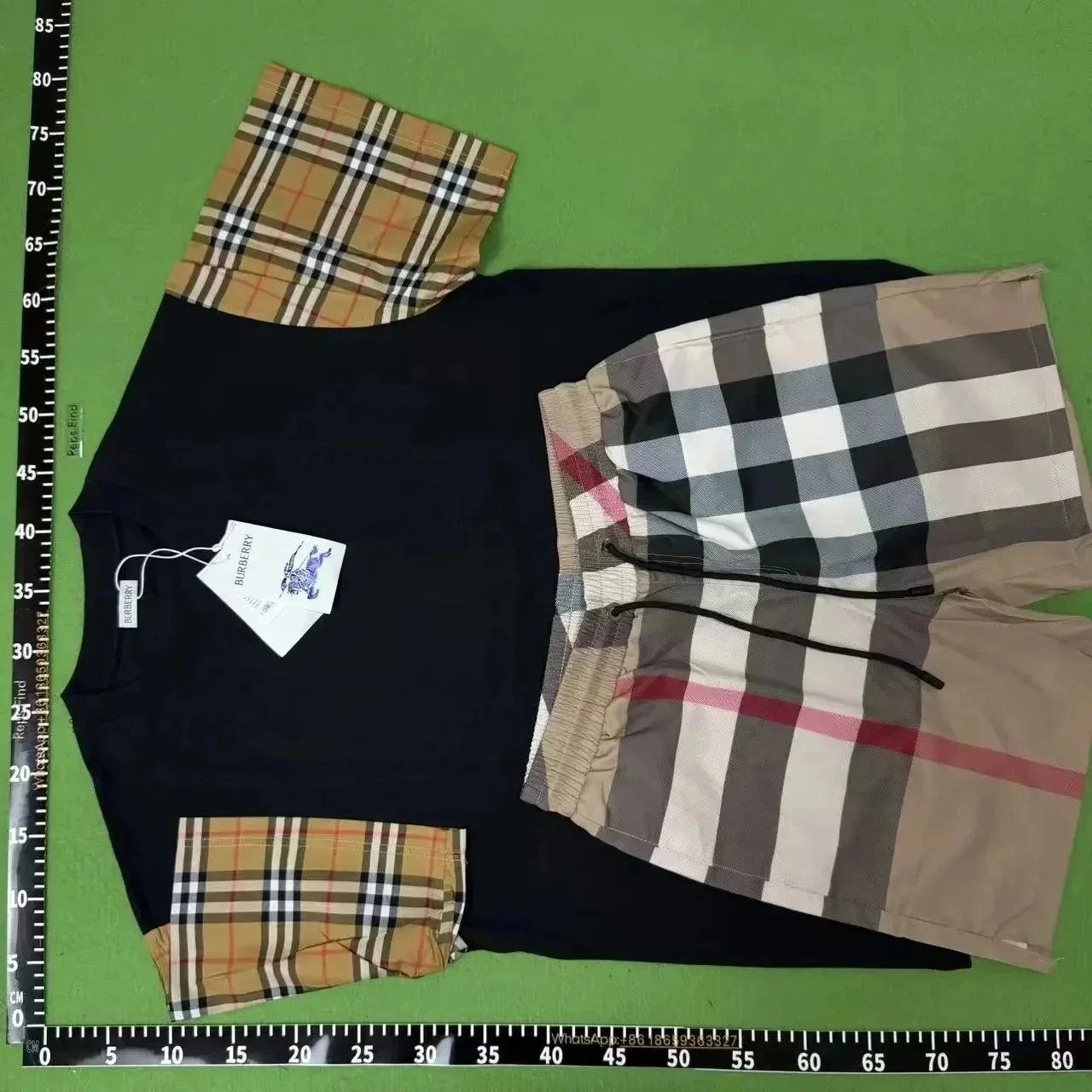 Casablanca Matching Sets Short-Sleeve Printed Shirt and Shorts Set — B-01