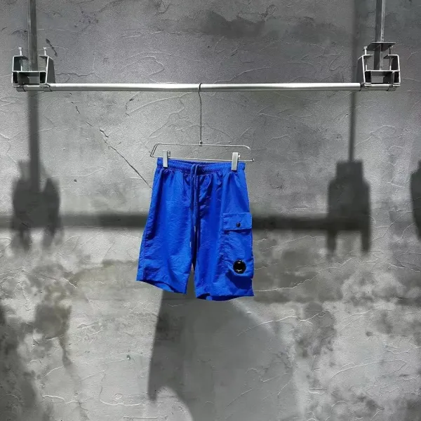 C.P. Company Goggle Pocket Shorts Blue - 1