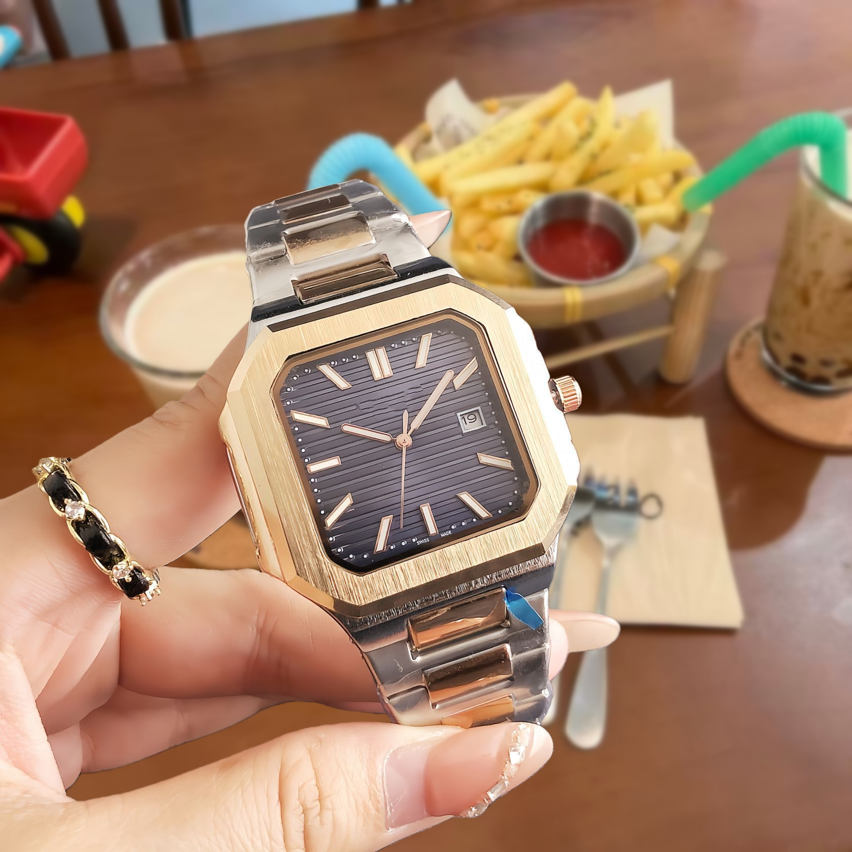 Patek Philippe Watches Metal Bracelet Watch — 35