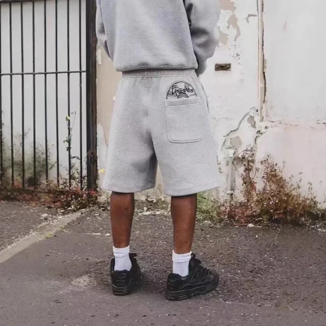 Unbranded Hoodies & Sweatshirts Oversized hoodie with kangaroo pocket and half-disc graphic applique product detail image 27