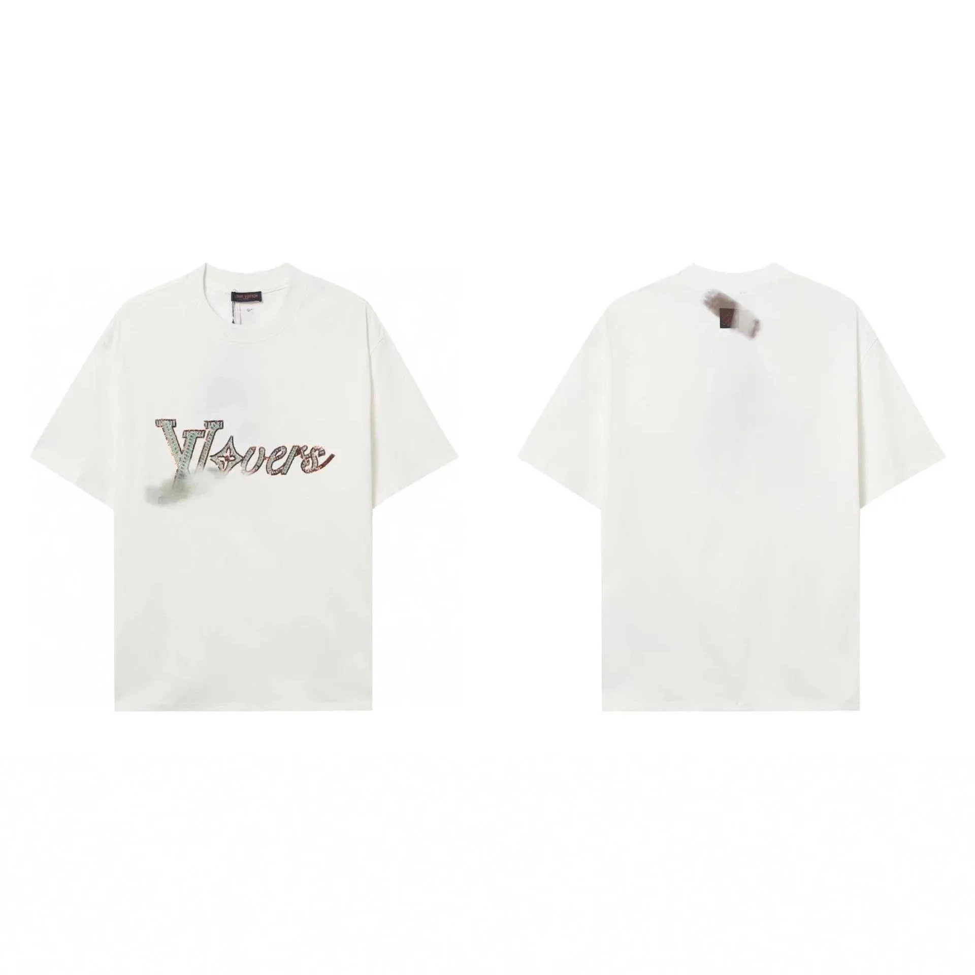 Louis Vuitton T-Shirts Short-Sleeve Graphic Logo T-Shirt image 3