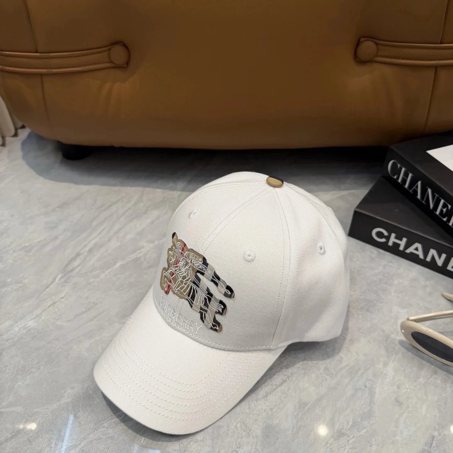 Burberry Hats Check Plaid Baseball Cap — GZMZ-16