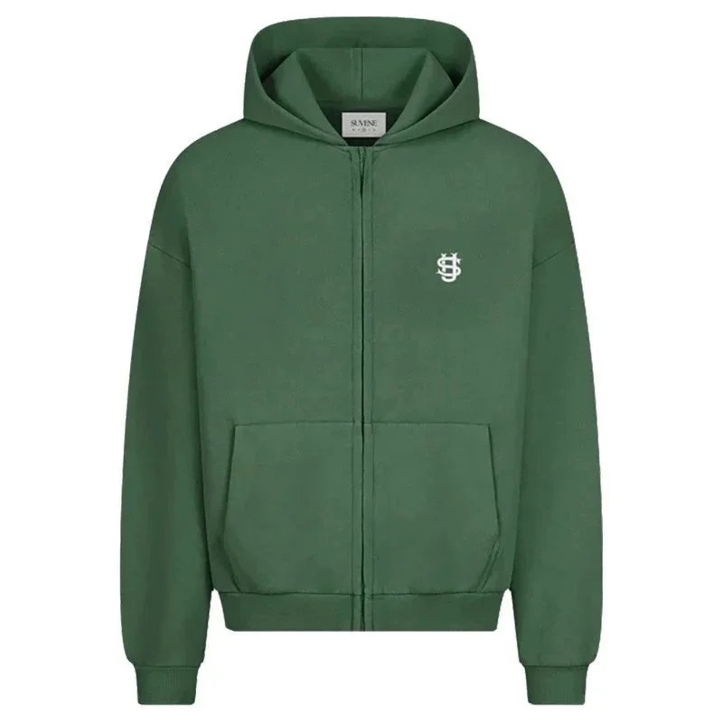 Unbranded T-Shirts Short-Sleeve Raglan T-Shirt with Chest Graphic — Green hoodie