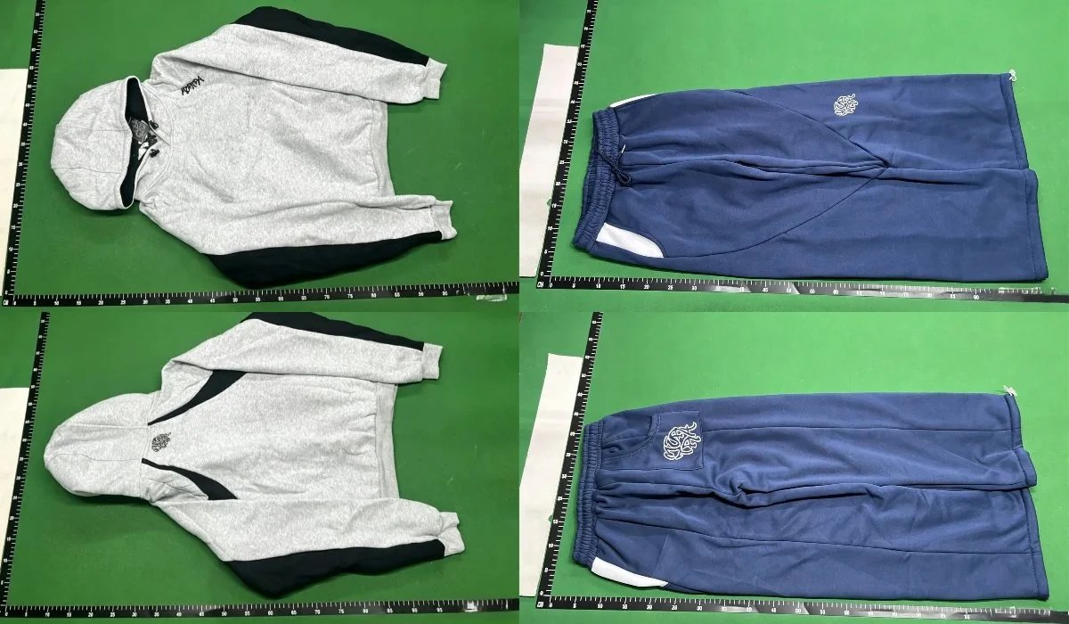 Unbranded Hoodies & Sweatshirts Color-Block Hooded Sweatshirt image 2
