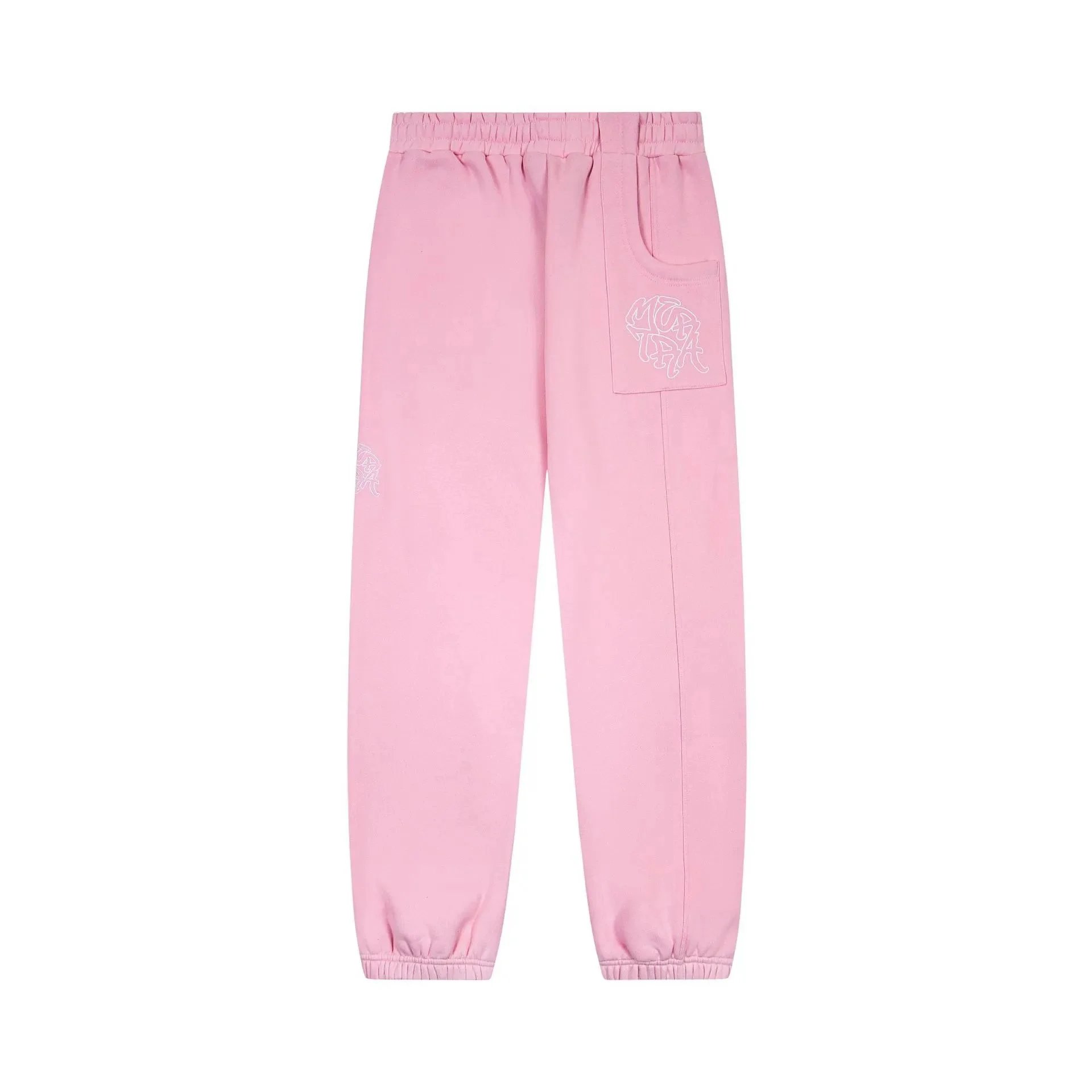 Unbranded Hoodies & Sweatshirts Color-Block Hooded Sweatshirt — ME09 pink (long pants)