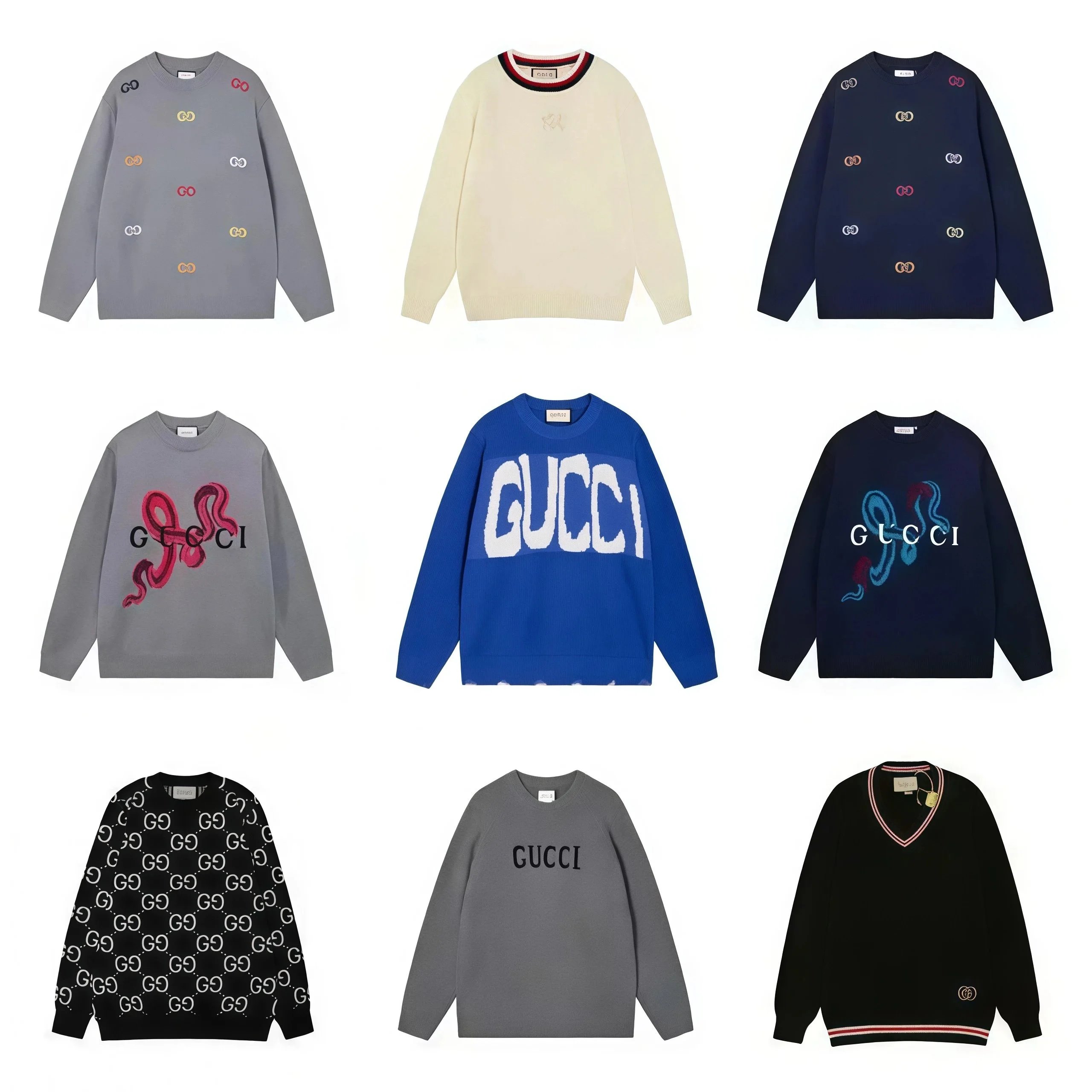 【H-10】-ashion and versatile sweaters for autumn and winter