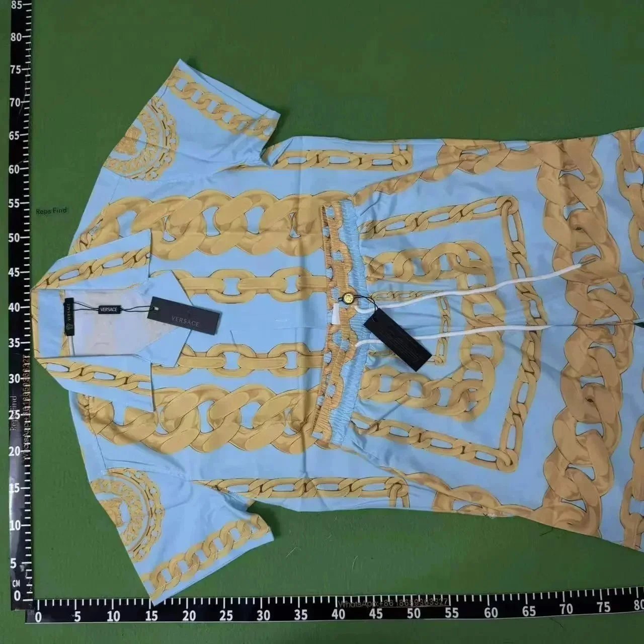 Casablanca Matching Sets Short-Sleeve Printed Shirt and Shorts Set — VE-03