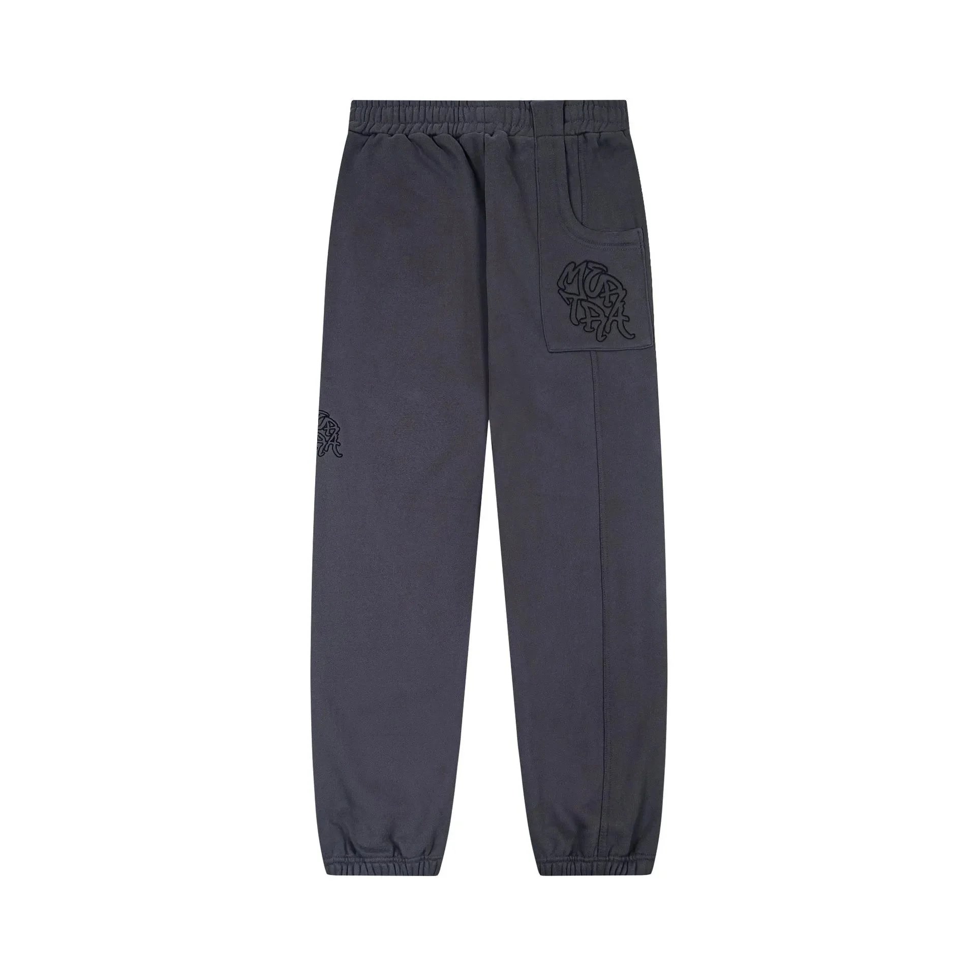 Unbranded Hoodies & Sweatshirts Color-Block Hooded Sweatshirt — ME09 gray-blue (long pants)