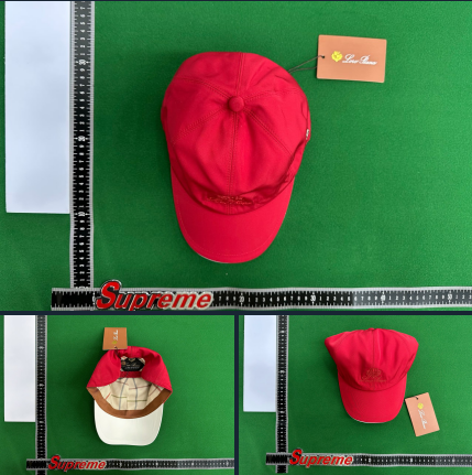 Brunello Cucinelli Hats Embroidered Crest Baseball Cap image 2