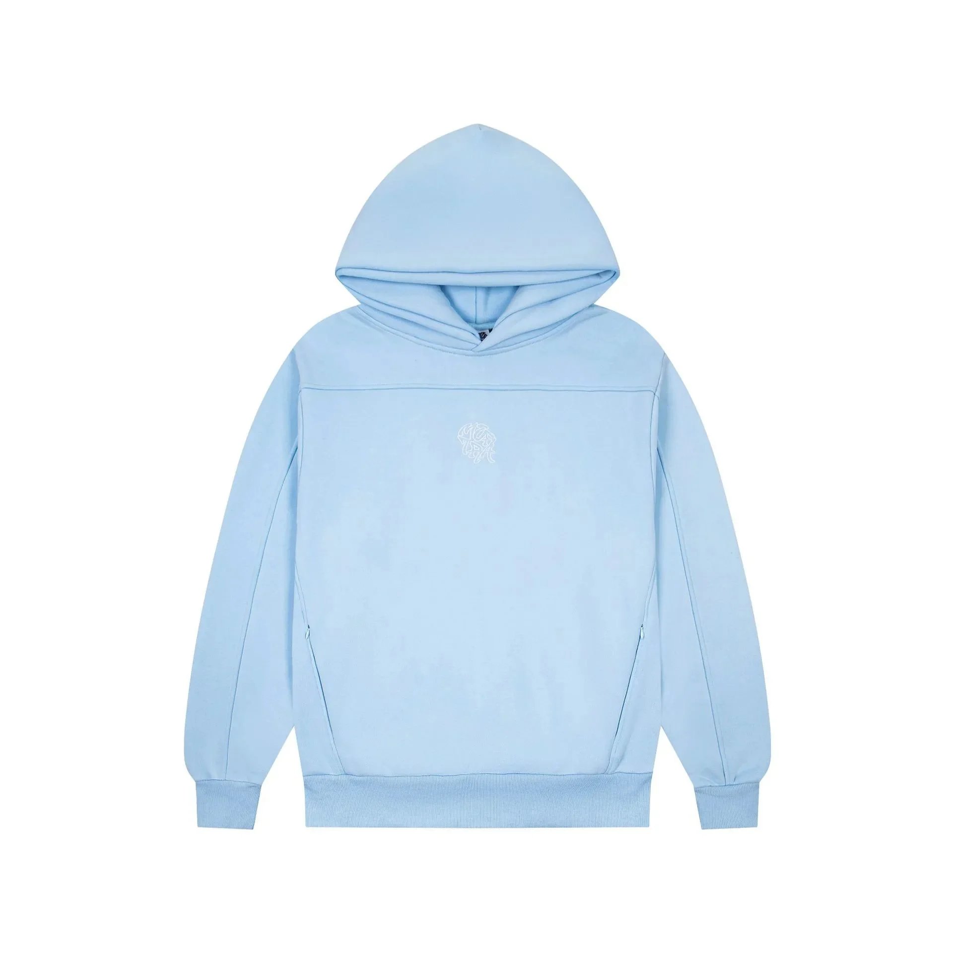 Unbranded Hoodies & Sweatshirts Color-Block Hooded Sweatshirt — 109 blue (sweatshirt