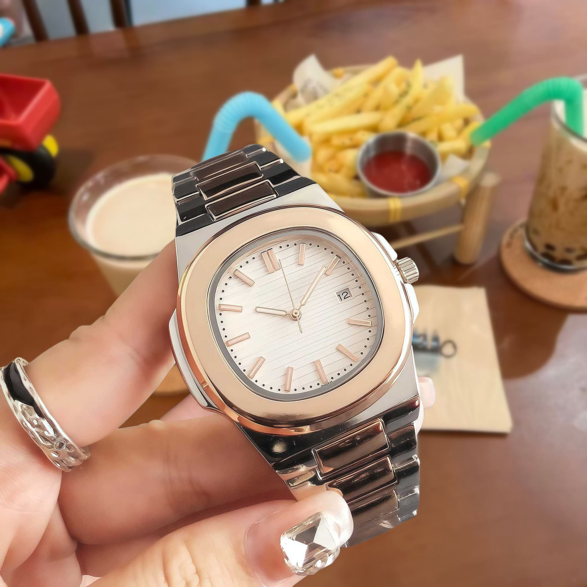 Patek Philippe Watches Metal Bracelet Watch — 13