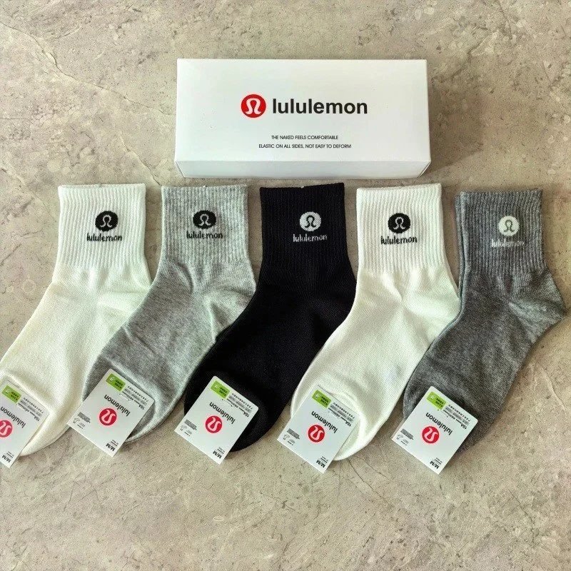 lululemon Socks Ribbed Crew — Ladies No.6 (5 pairs)