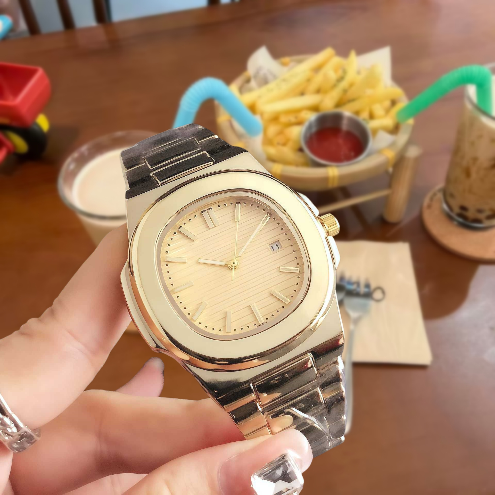 Patek Philippe Watches Metal Bracelet Watch — 9