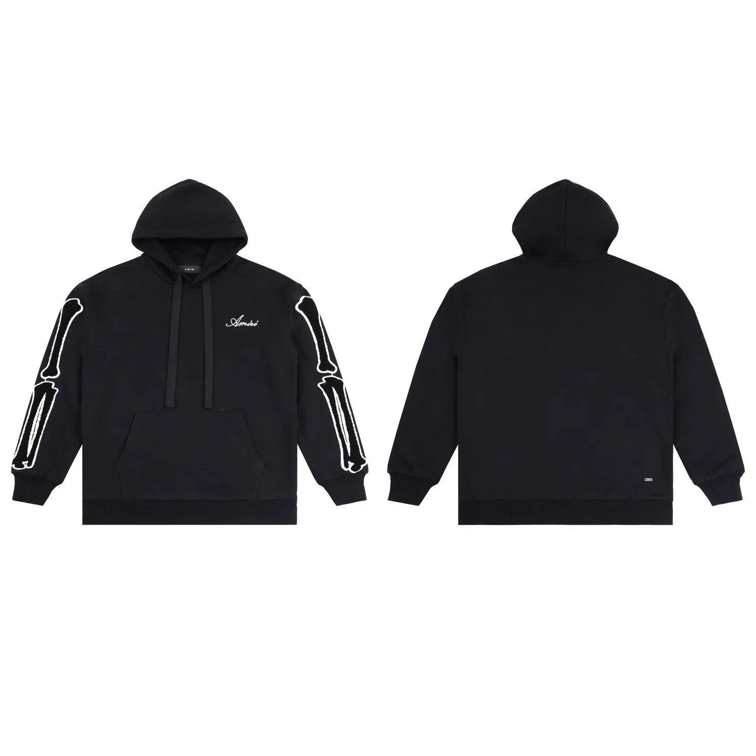 AMIRI Hoodies & Sweatshirts Distressed Logo Hoodie — 05
