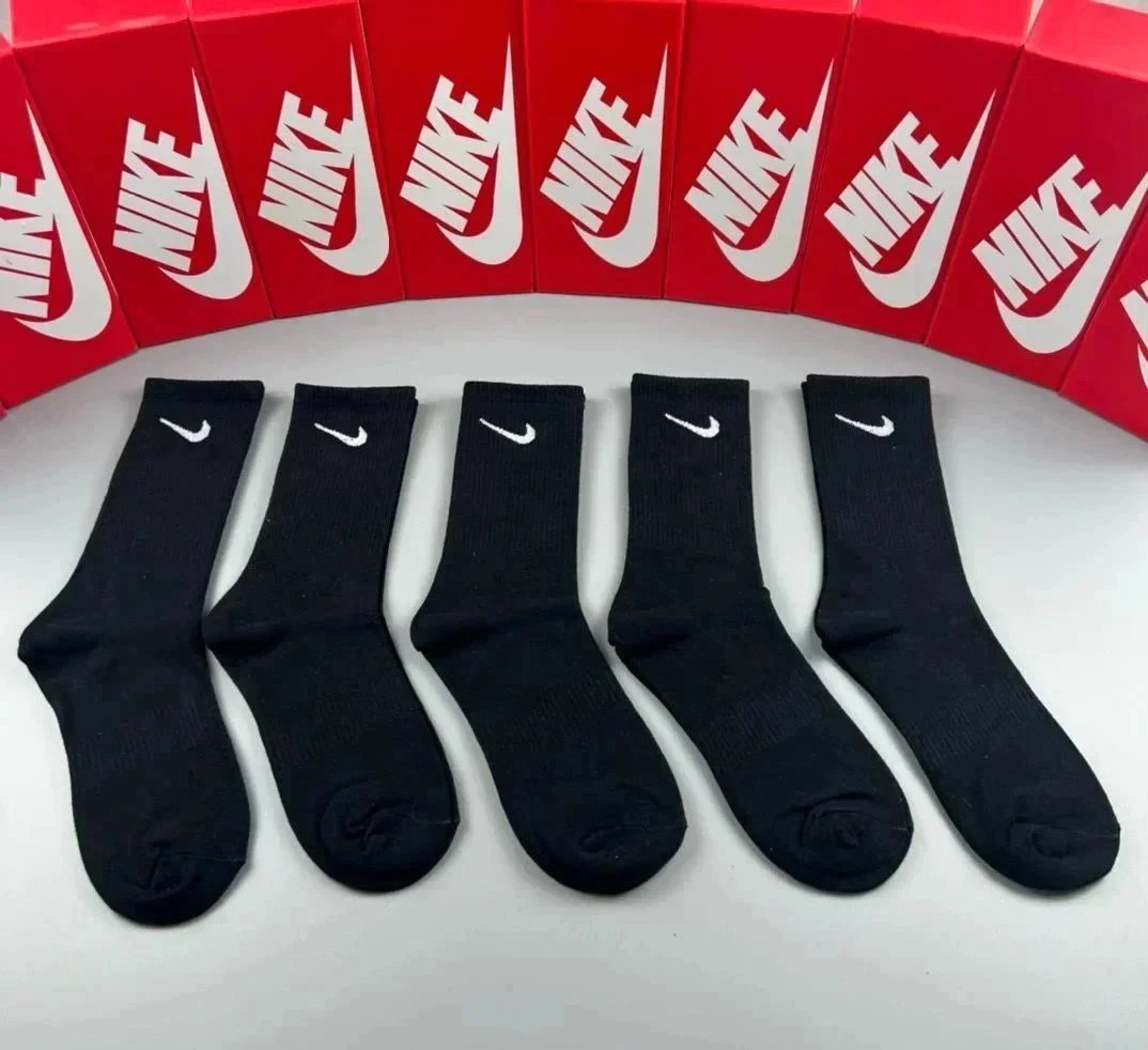 Nike Socks Swoosh crew — Nike Long Socks (5 Black)