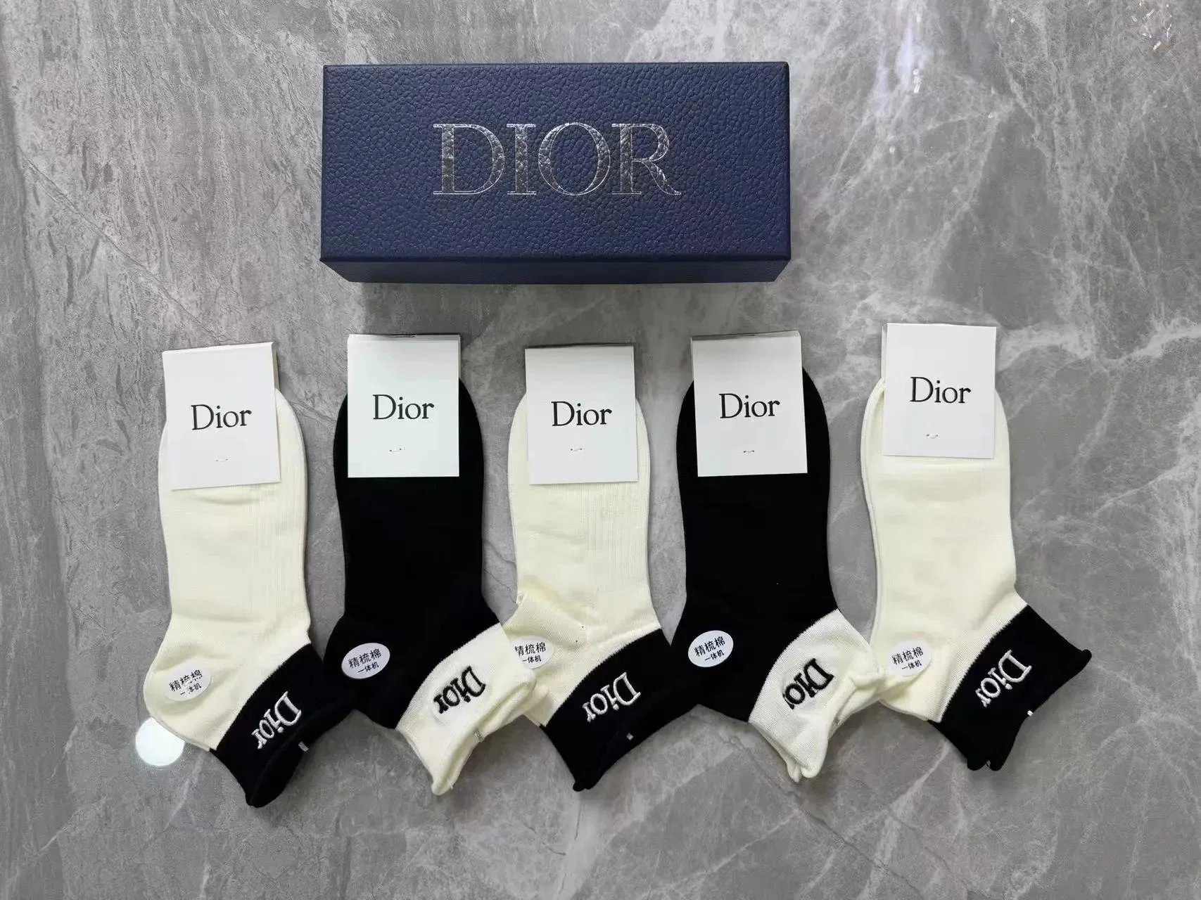 Nike Socks Swoosh crew — Dior socks (5 pairs) 2