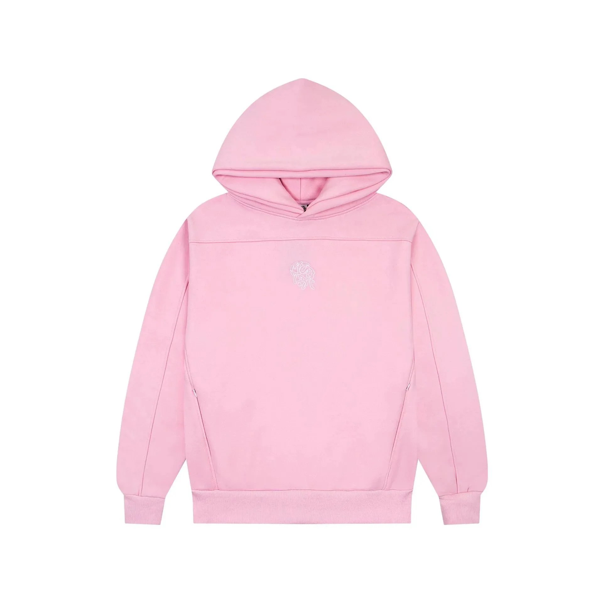 Unbranded Hoodies & Sweatshirts Color-Block Hooded Sweatshirt — 109 pink (sweatshirt)
