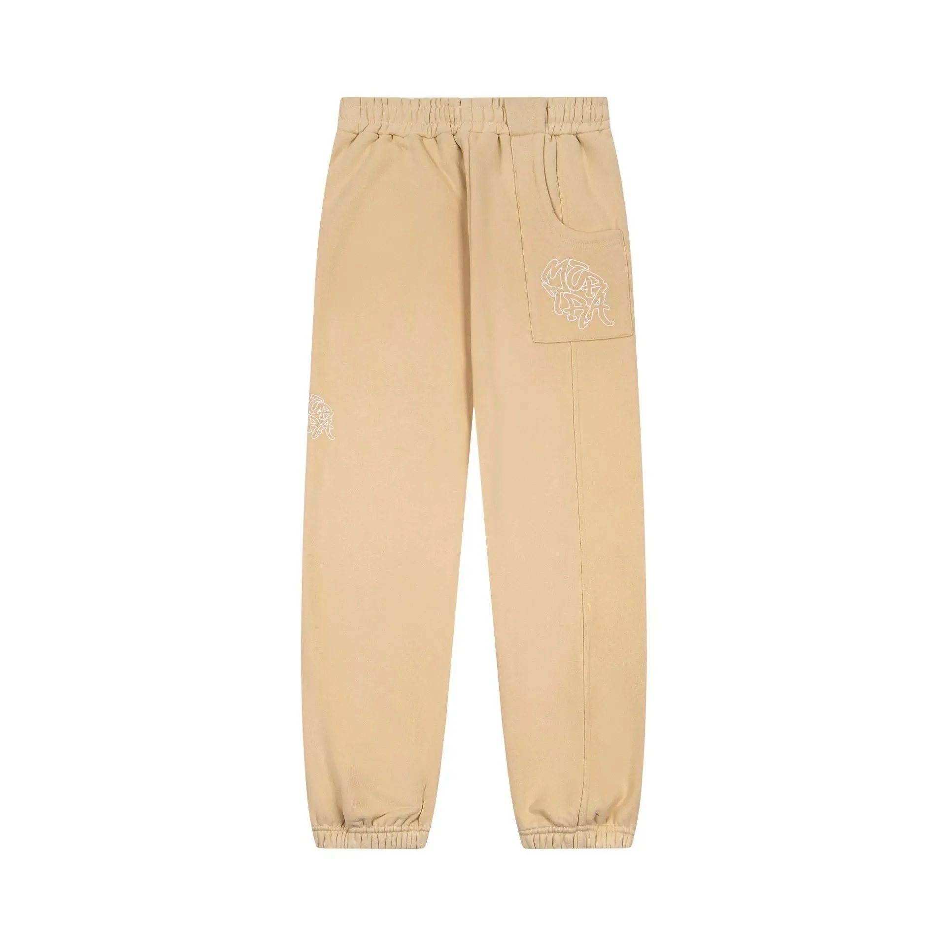 Unbranded Hoodies & Sweatshirts Color-Block Hooded Sweatshirt — ME09 Khaki (Trousers)