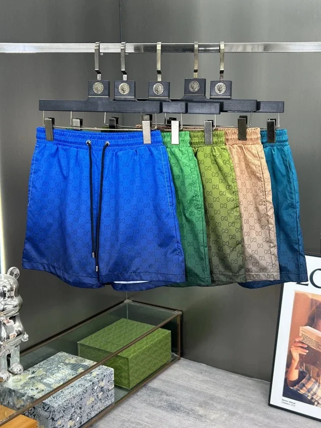 Gucci Shorts GG monogram gradient drawstring product detail image 2