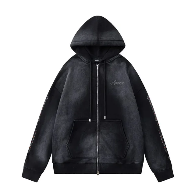 AMIRI Hoodies & Sweatshirts Distressed Logo Hoodie product detail image 33