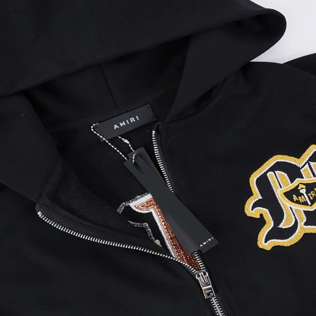 AMIRI Hoodies & Sweatshirts Distressed Logo Hoodie product detail image 8