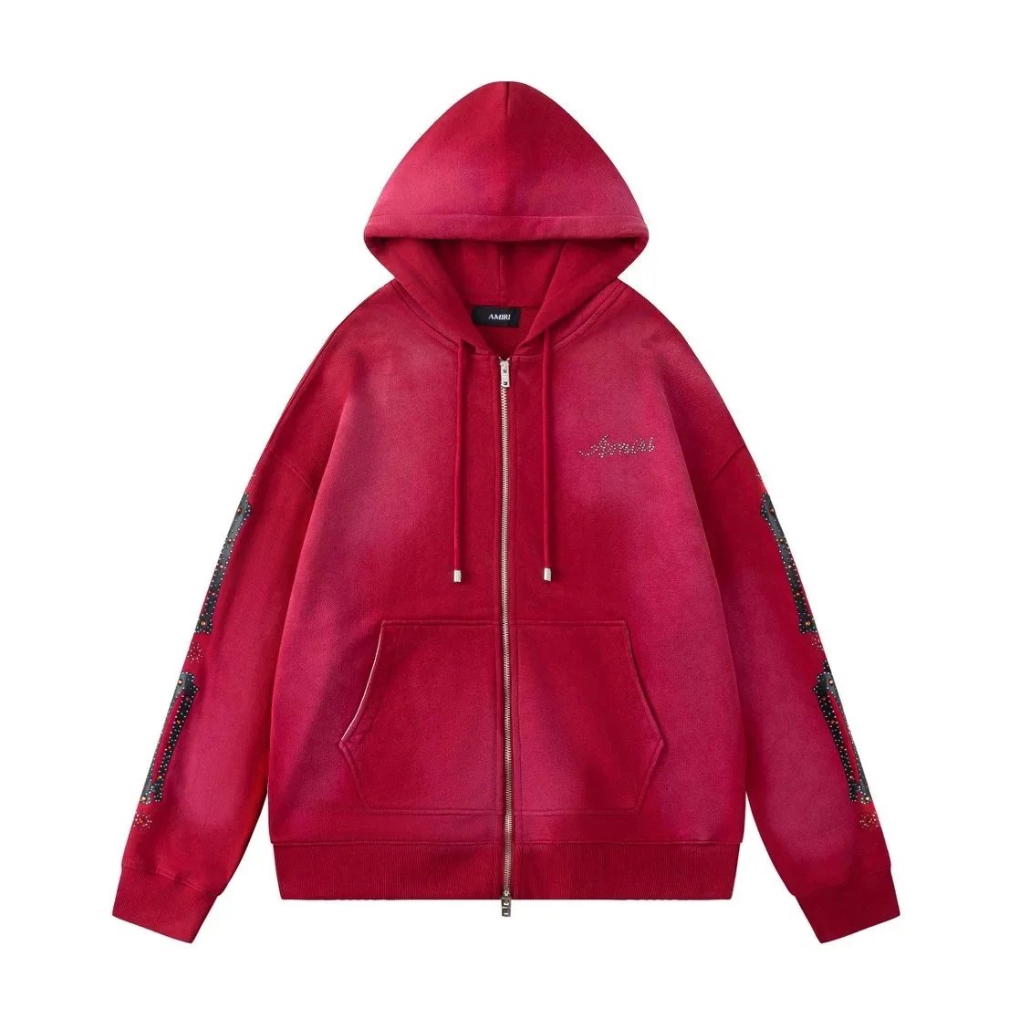 AMIRI Hoodies & Sweatshirts Distressed Logo Hoodie — 21