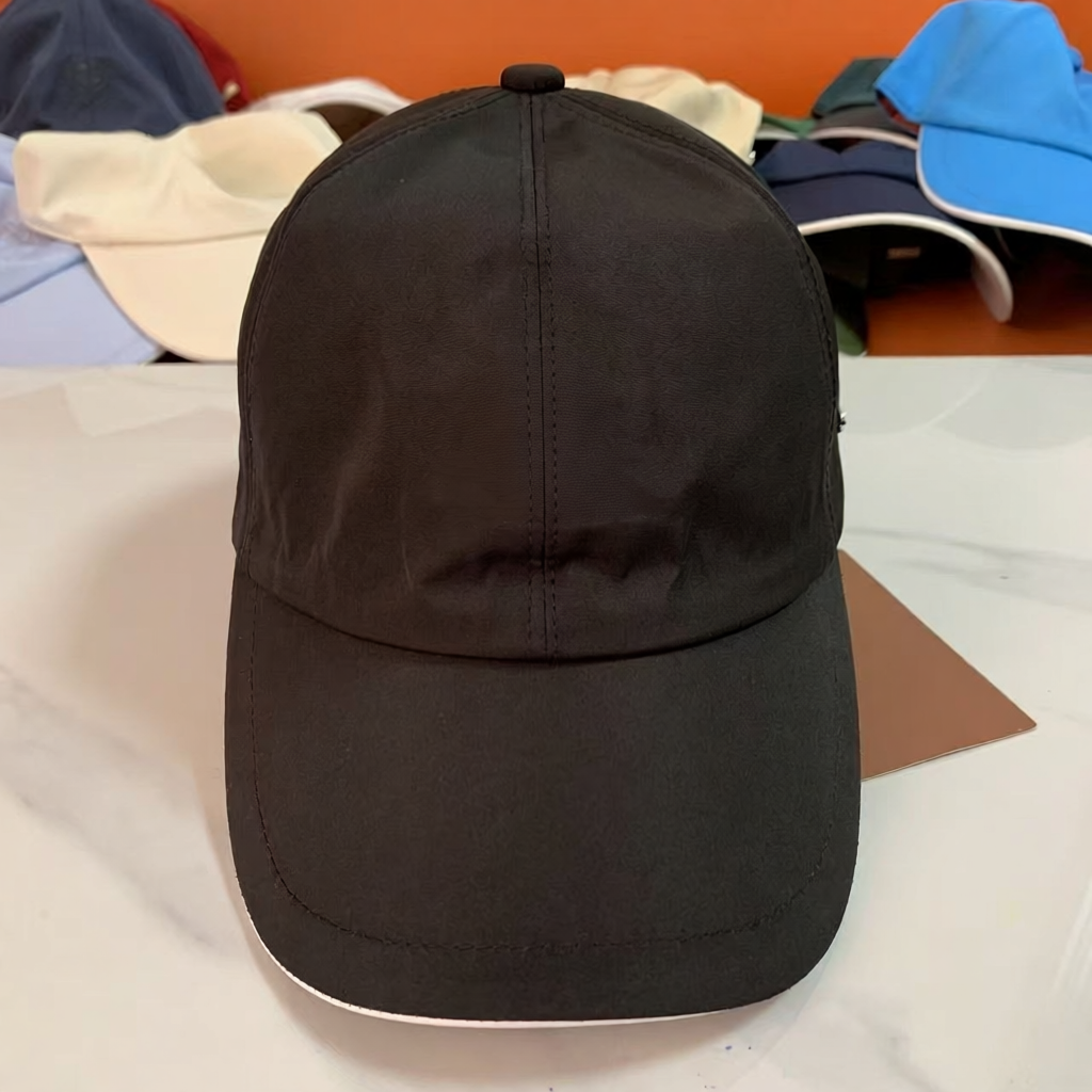 Brunello Cucinelli Hats Embroidered Crest Baseball Cap image 5