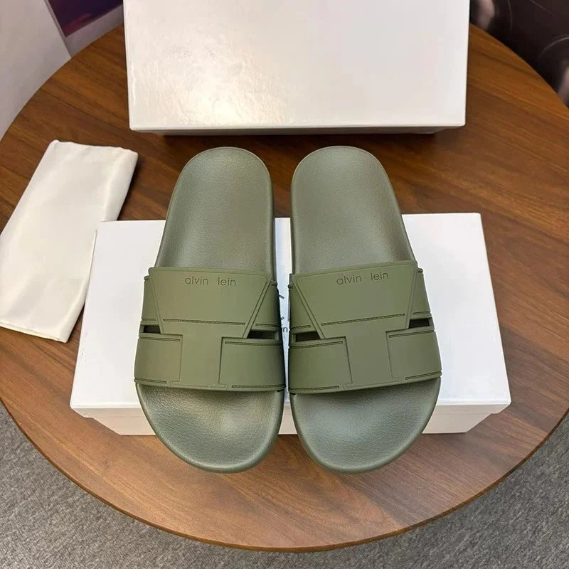 Calvin Klein Slippers Geometric cutout slide image 4