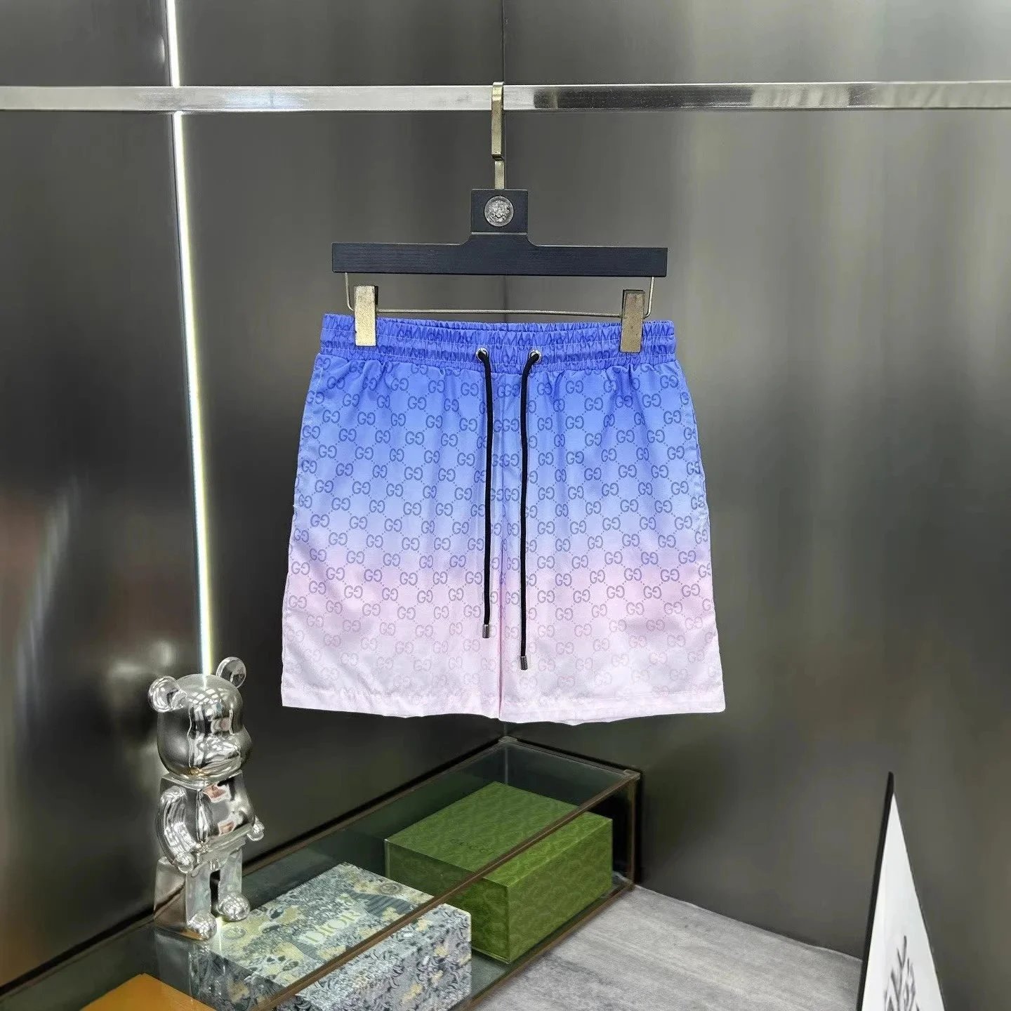 Gucci Shorts GG monogram gradient drawstring image 4