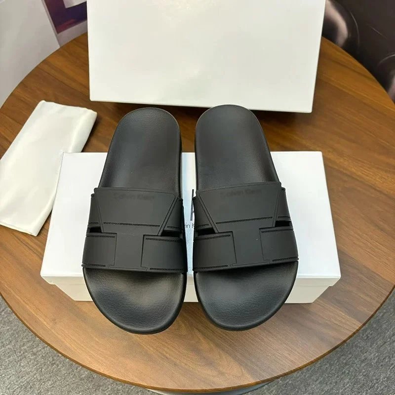Calvin Klein Slippers Geometric cutout slide image 3