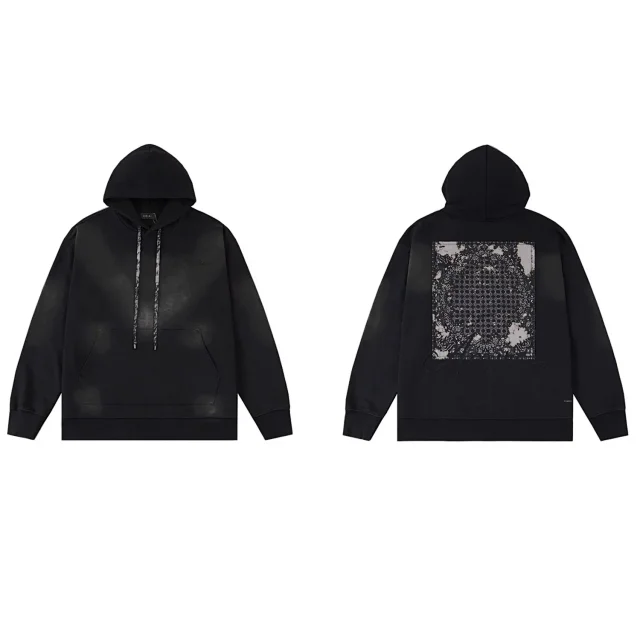 AMIRI Hoodies & Sweatshirts Distressed Logo Hoodie product detail image 20