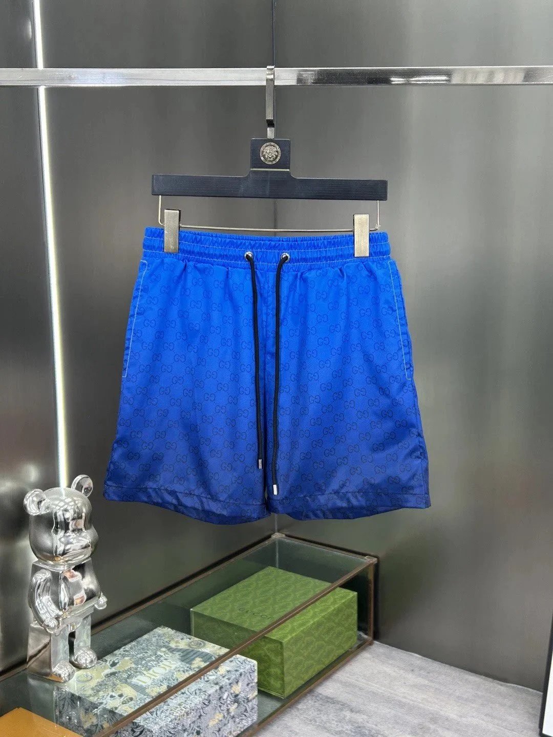 Gucci Shorts GG monogram gradient drawstring — 6