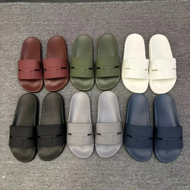 Calvin Klein Slippers Geometric cutout slide product detail image 2